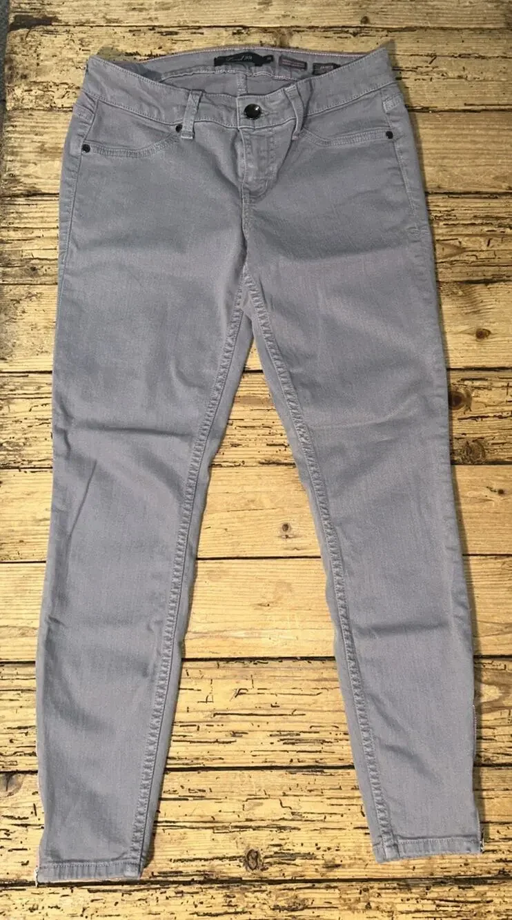 Level 99 Women’s Size 28 Gray Janice Ultra Skinny Jeans